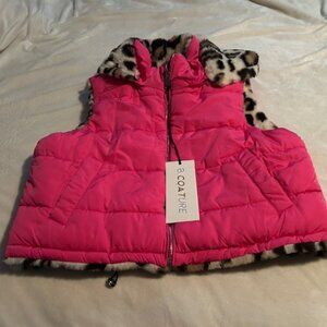 NWT Reversible B. Coature Puffer Vest - Size L